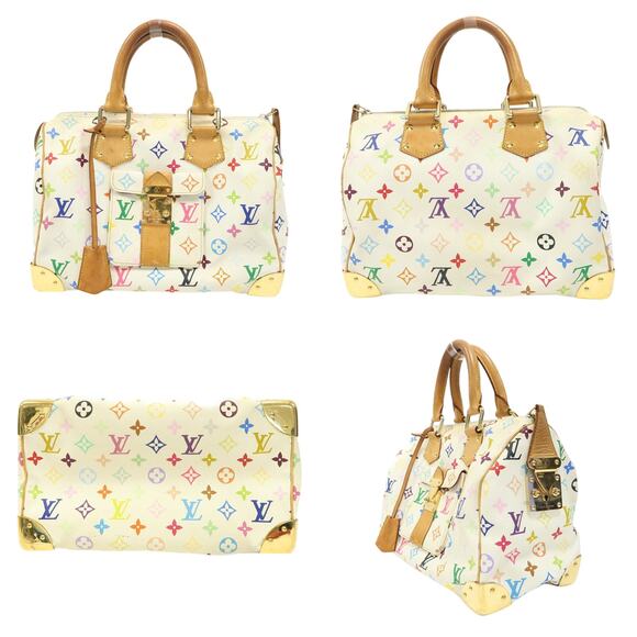 💎✨BEAUTIFUL✨💎 Authentic LOUIS VUITTON Speedy 30 Multicolor Handbag - Picture 6 of 6